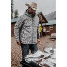 Men's Burlebo Classic Deer Camo Puffer Jacket PJACK-CDC