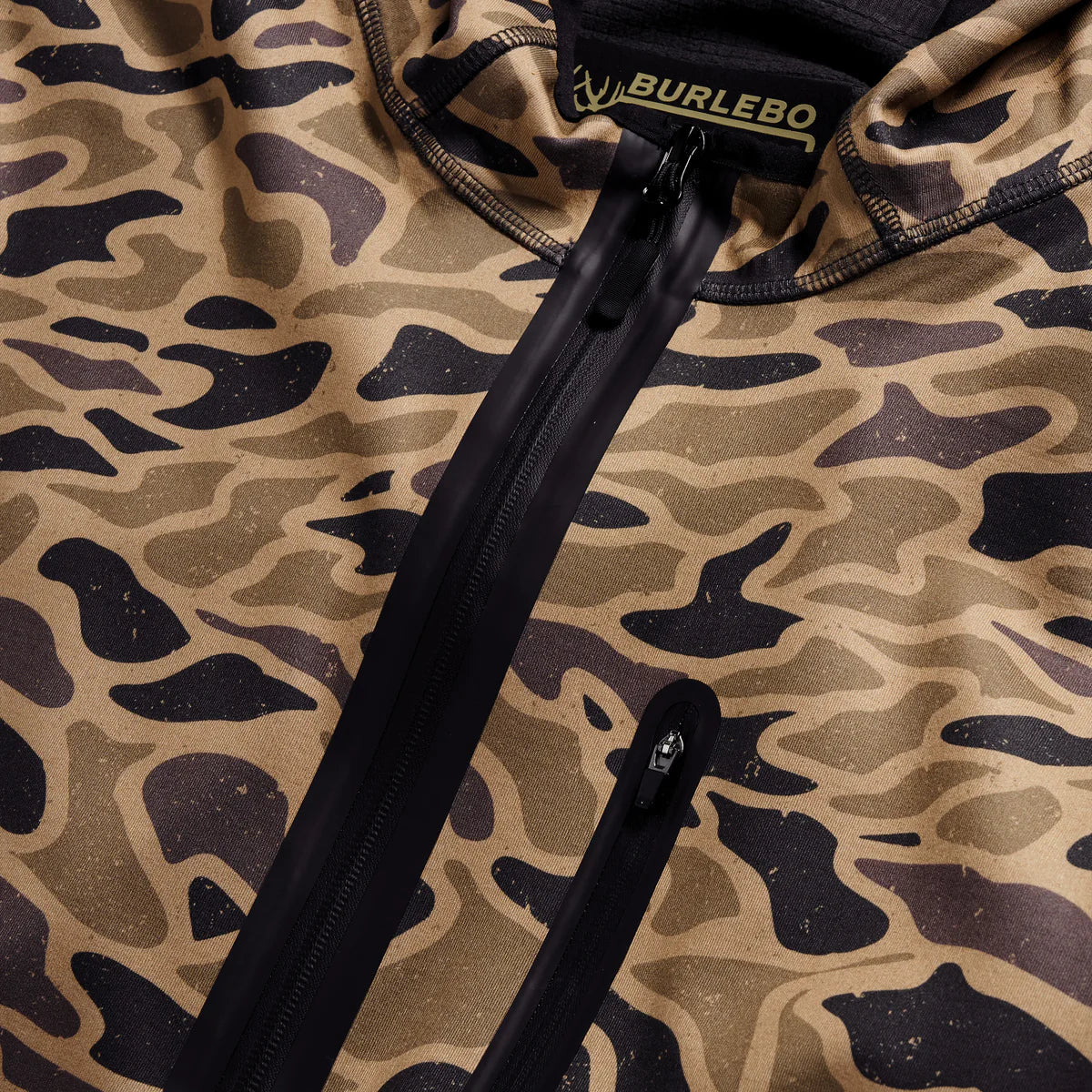 Men's Burlebo Gauge Camo Mid Layer Duke Tech