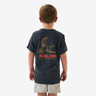 Men's Burlebo Heather Black Duck Wild Short Sleeve T-shirt Y-SST-DKW-BLK