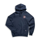 Men's Burlebo Navy Old School Duck Hunt Fleece Hoodie