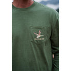 Men's Burlebo Outdoor Circle T-Shirt BOC-LS-HO - Crazy House Western Wear