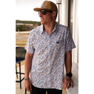 Men's Burlebo Performance Button Up 0008PBU-CFB - Crazy House Western Wear