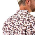 Men's Burlebo Performance Button Up Brush Country PBU-BRCTY