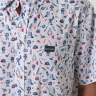 Men's Burlebo Performance Button Up - Grillmaster PBU-GRILL - Crazy House Western Wear