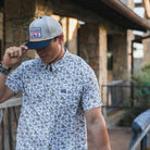 Men's Burlebo Performance Button Up "Into The Wild" PBU-ITW