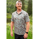 Men's Burlebo Performance Polo 0008PP-RDC - Crazy House Western Wear