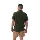 Men's Burlebo Performance Polo Mallard Green PP-MG