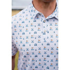 Men's Burlebo Performance Polo PP-HIO-W - Crazy House Western Wear