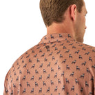 Men's Burlebo Performance Polo Whitetail Deer Brown PP-WTD-B