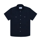 Men's Burlebo Performance Western Shirt - Navy PWS-NVY