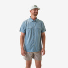 Men's Burlebo Sage Burlebo Ranch Performance Western Shirt PWS-TBR-SGE