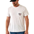 Men's Burlebo Short Sleeve Tee "Elks Horn Logo" Oatmeal SST-EHL-OAT