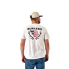 Men's Burlebo Short Sleeve Tee "Elks Horn Logo" Oatmeal SST-EHL-OAT