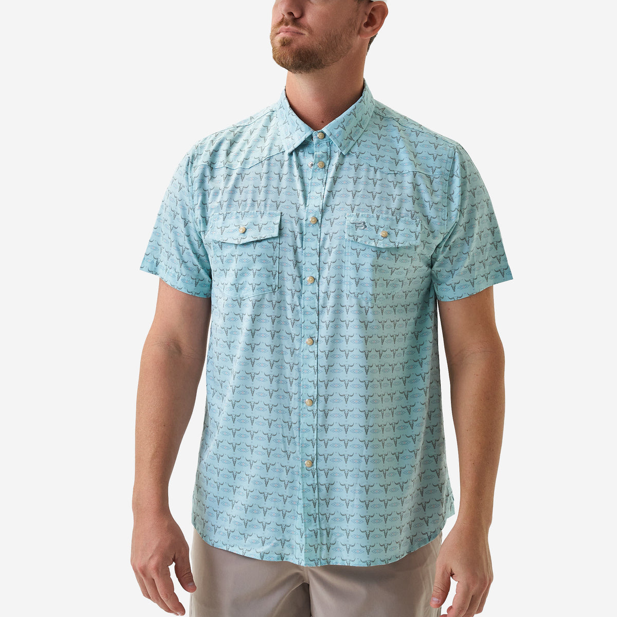 Men's Burlebo The Rancher Performance Western Shirt PWS-RNCH