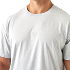 Men's Burlebo Vintage Washed Tee - Light Grey VWT-LG