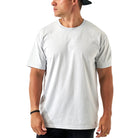 Men's Burlebo Vintage Washed Tee - Light Grey VWT-LG