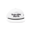 Men's Cactus Alley White and Black Original Snapback 256WHT-S129-THEOG