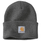 Men's Carhartt Coal Heather Knit Cuffed Beanie A18-HGY