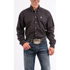 Men's Cinch Black Button-Down Western Shirt MT10320083 - Crazy House Western Wear