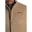 Men's Cinch Brown Vest MWV1934002