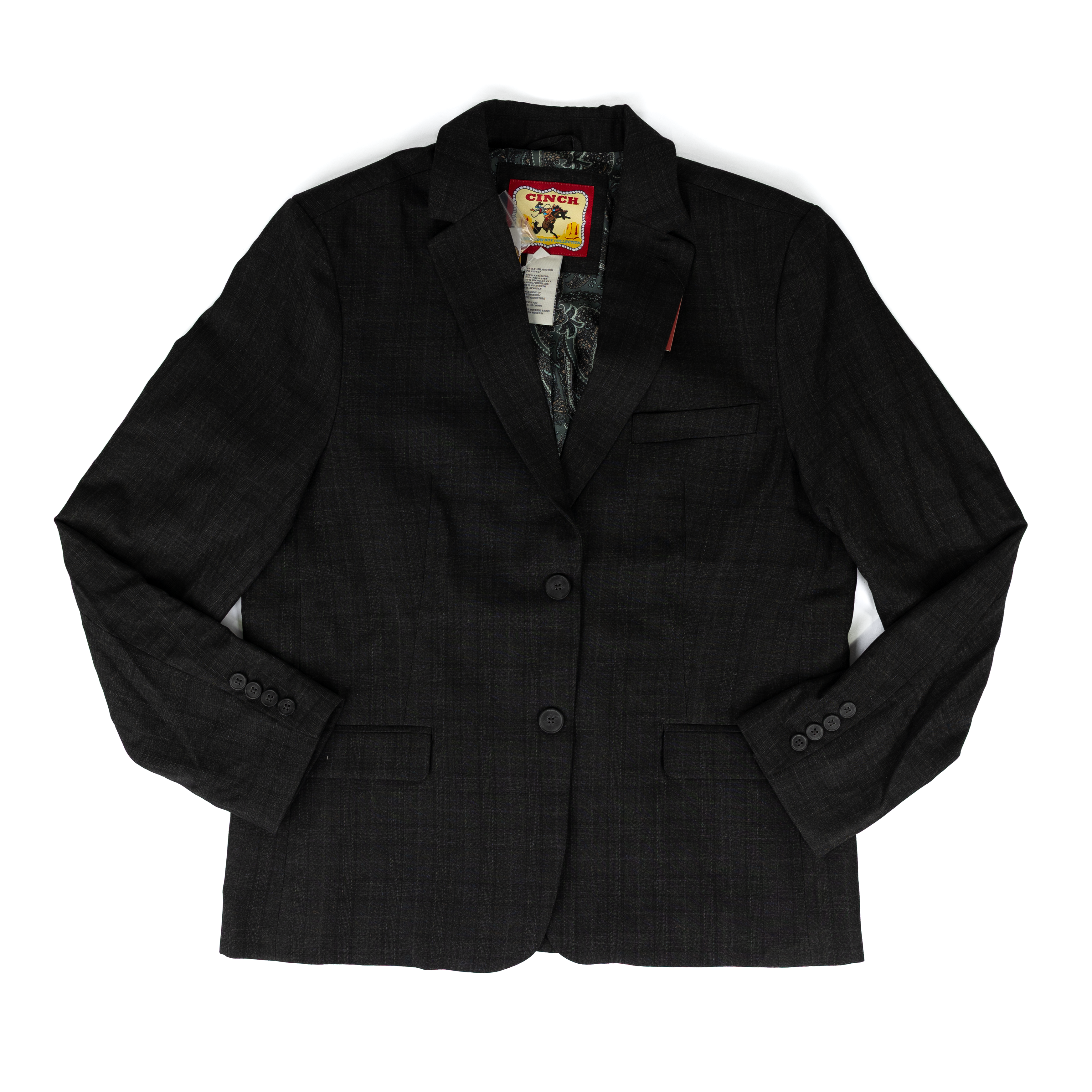 Men's Cinch Charcoal Sports Coat MWJ1931001