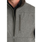 Men's Cinch Concealed Carry Olive Bonded Vest