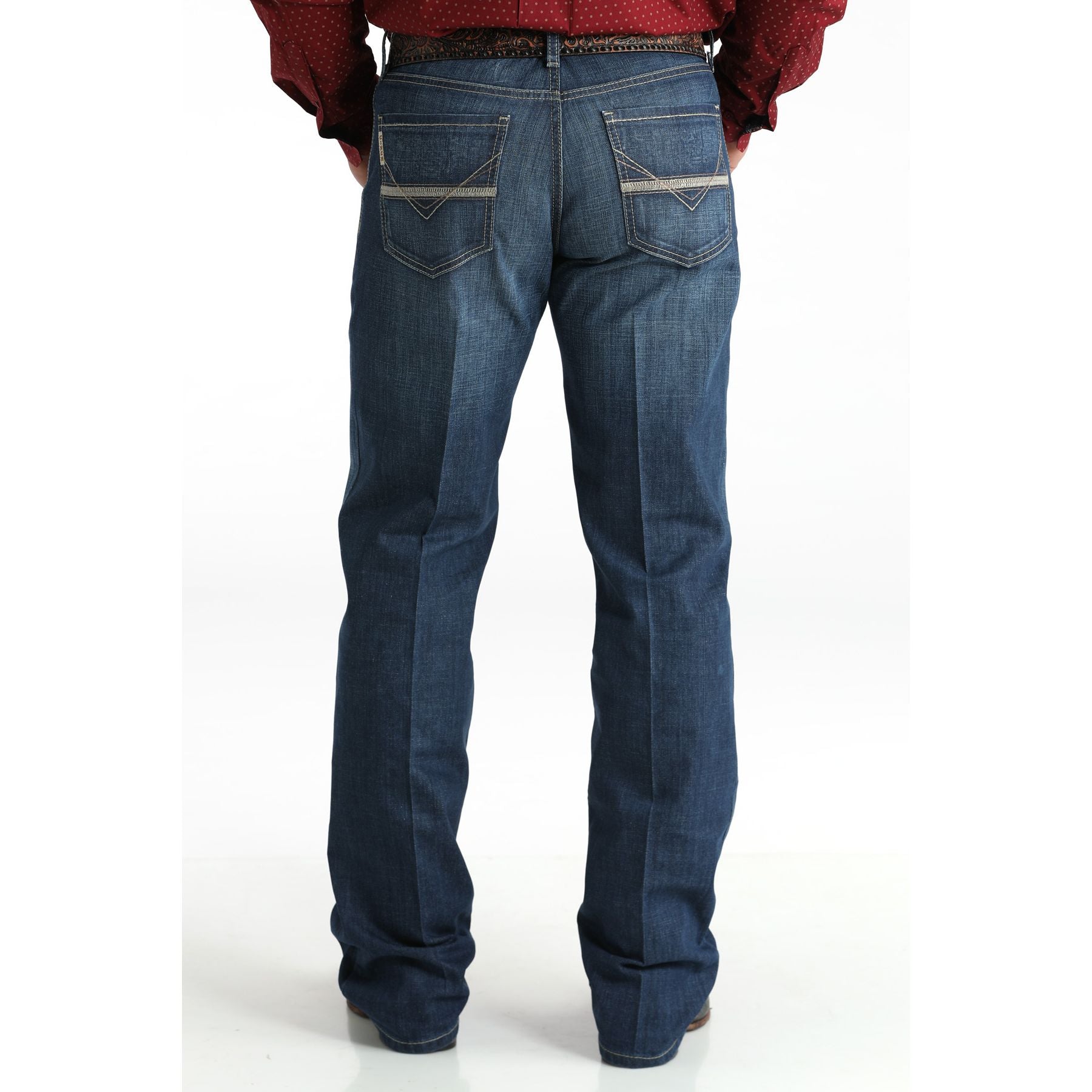 Men's Cinch Grant Dark Stone Indigo Jeans MB32137001