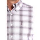 Men's Cinch Long Sleeve Modern White Button Up Shirt MTW1347139