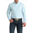 Men's Cinch Long Sleeve White Stripe Western Shirt MTW1347145