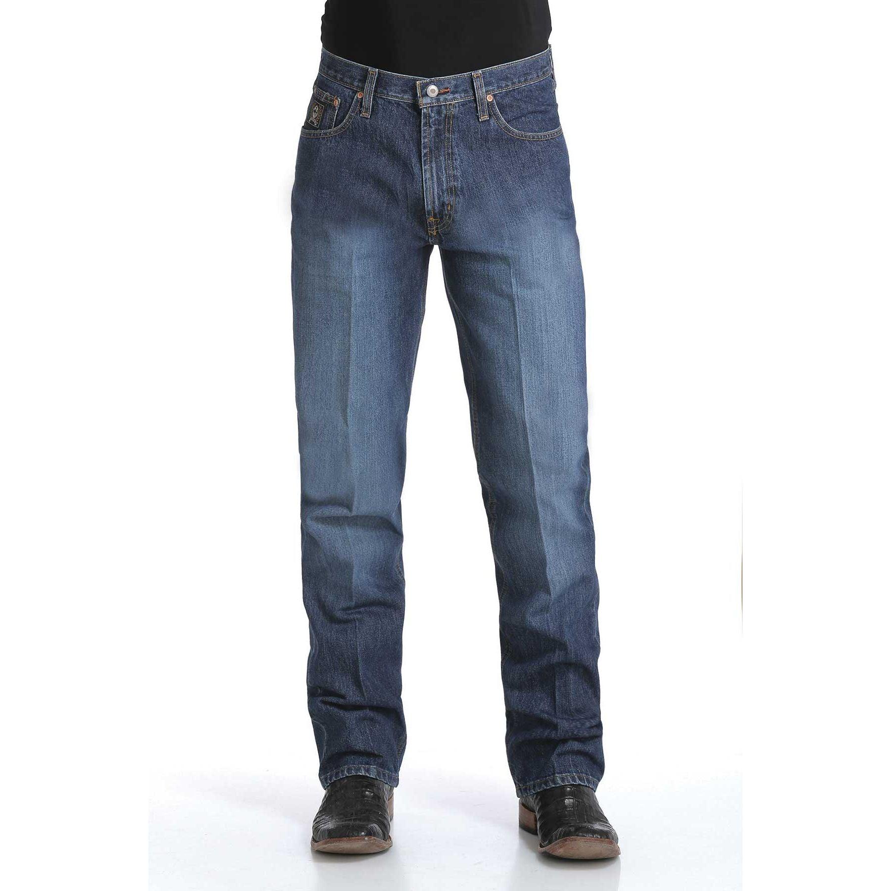 Men's Cinch Loose Fit Black Label Jeans MB90633002 - Crazy House Western Wear