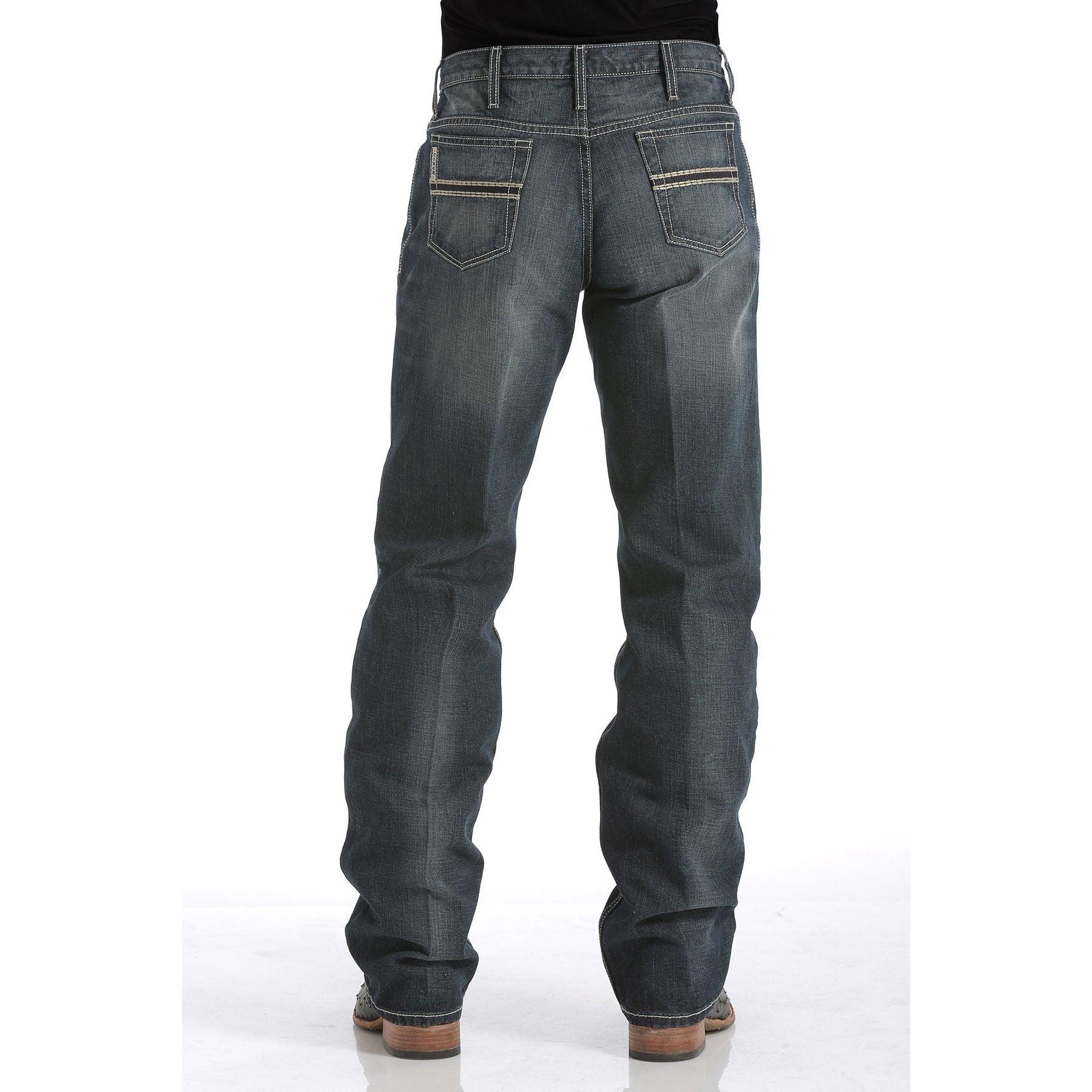 Men's Cinch Relaxed Fit White Label Jeans MB92834019 - Crazy House Western Wear