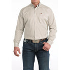 Men's Cinch Stripe Print Button Down Shirt MTW1106031