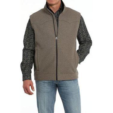 Men's Cinch Wool Bonded Vest MWV1909003 - Crazy House Western Wear