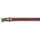 Men's Cowboy Chrome Cognac Brown Basketweave Hand Tooled Ranger Belt 1826