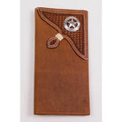 Men's Cowboy Chrome Tan Rawhide Wrangler Star Rodeo Style W508