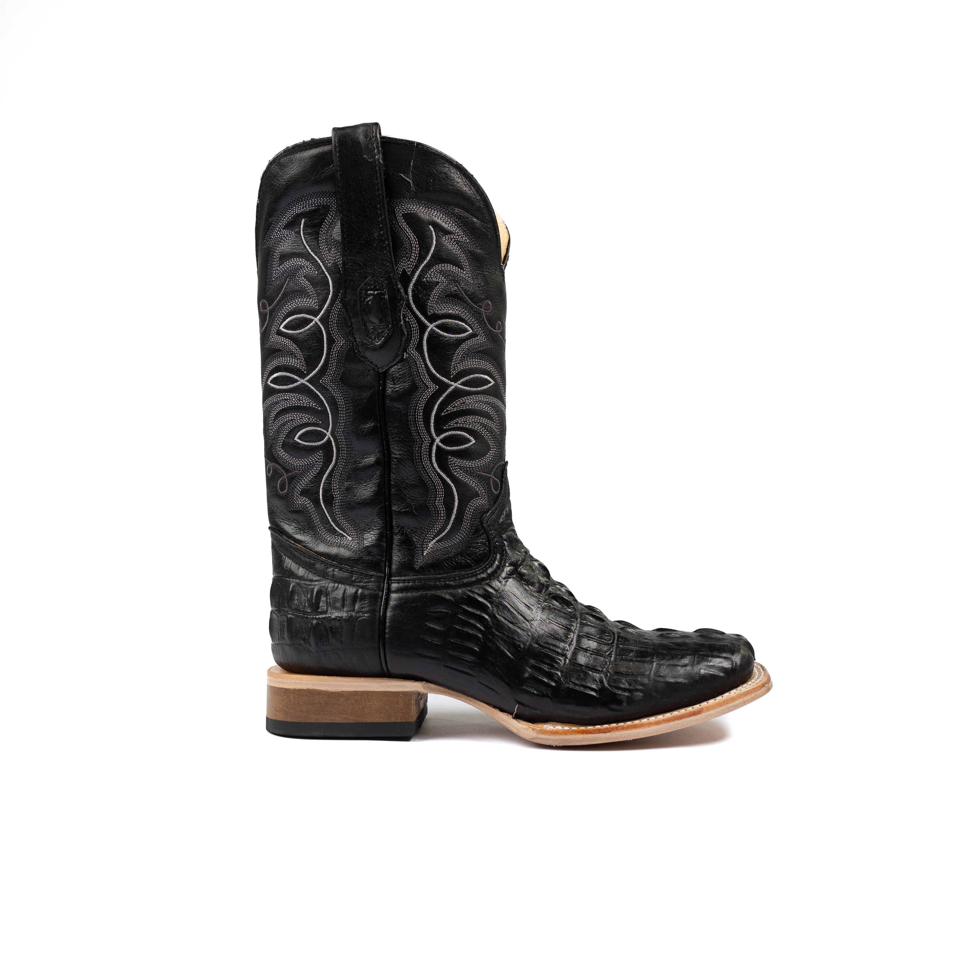 Men's Cowtown Alligator Print Boots Q6096