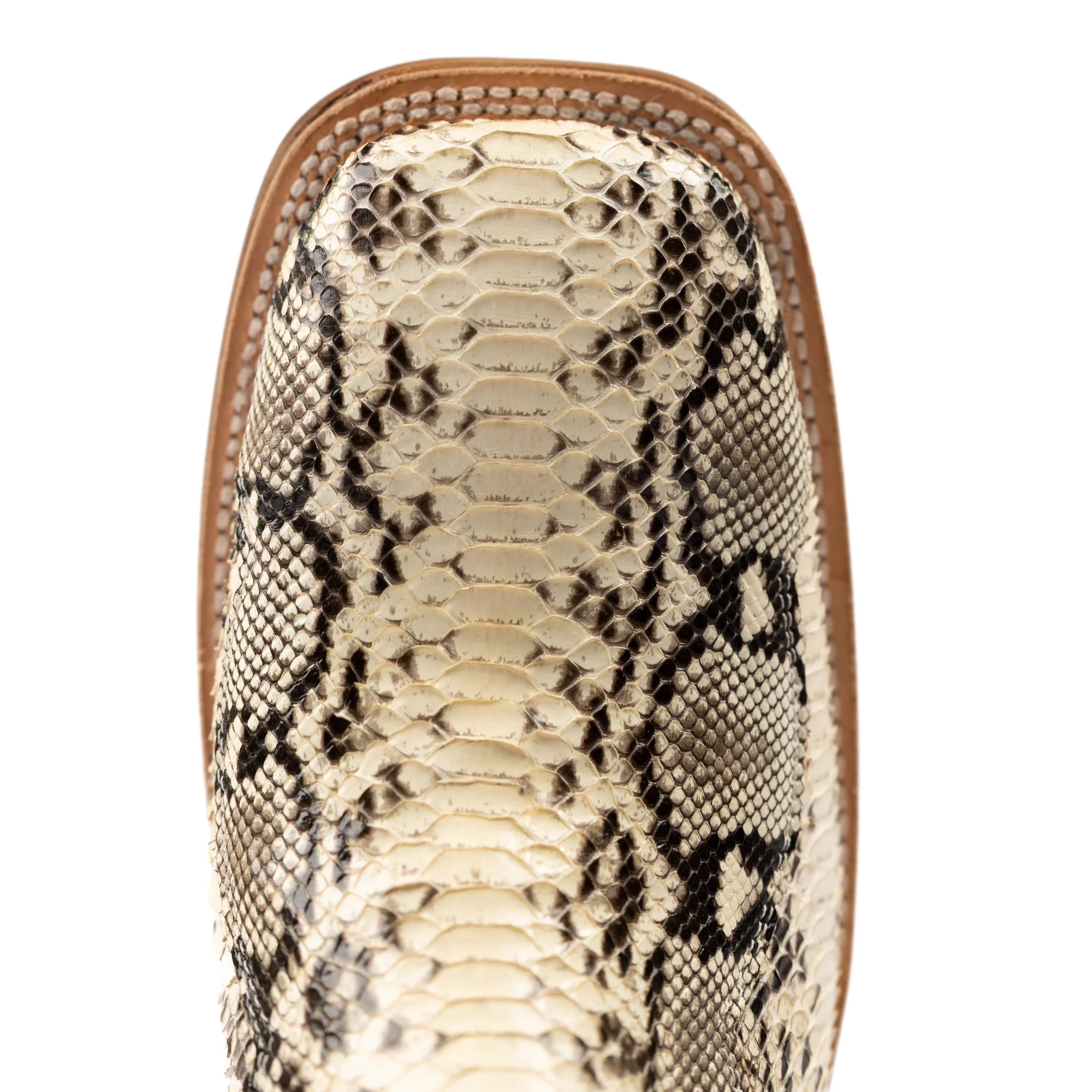 Men's Cowtown Python Square Toe Boots Q818 – Crazy House Western Wear