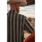Men's Ferrell Short Sleeve "The Tucker" In Green Snap Shirt FPS1026008