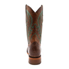 Men's Ferrini Beau Brown with Teal Stitching Western Boots 1459329