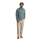 Men's Free Fly Tide Flow Print Stormy Sea Bamboo Lightweight Hoodie LWH-806