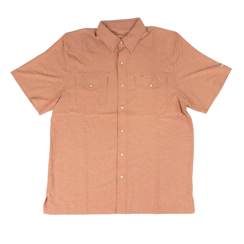 Men's Game Guard Short Sleeve Copper Drover Shirt 1065:COP