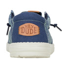 Men's Hey Dude Wally Surf Shawl Navy Blazer & Multi Shoes 43092-4UX
