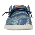 Men's Hey Dude Wally Surf Shawl Navy Blazer & Multi Shoes 43092-4UX