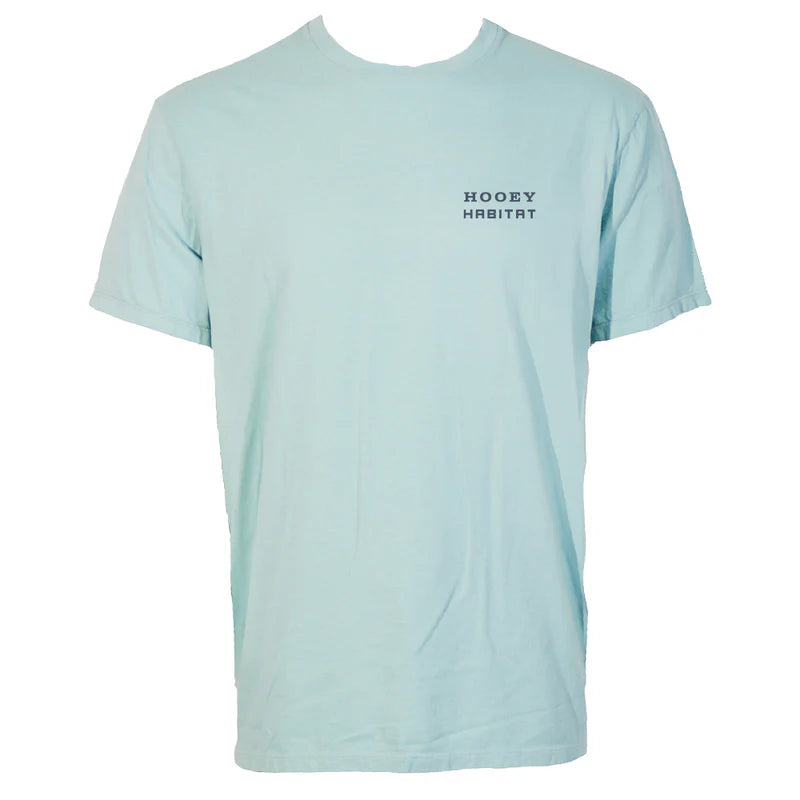 Men's Hooey "Coast" Light Blue Performance Shirt HT2655LTBL