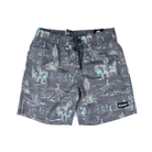 Men's Hooey Gray Pinstripe Boardshorts HB2601CHPR