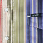 Men's Hooey "Maverick" Short Sleeve Button Up Multicolor Striped Shirt HT2624TNST