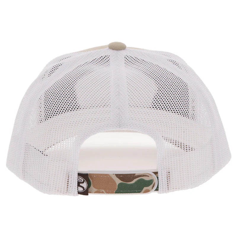 Men's Hooey "Outfitters" Tan and White with Patch 6026T-TNWH