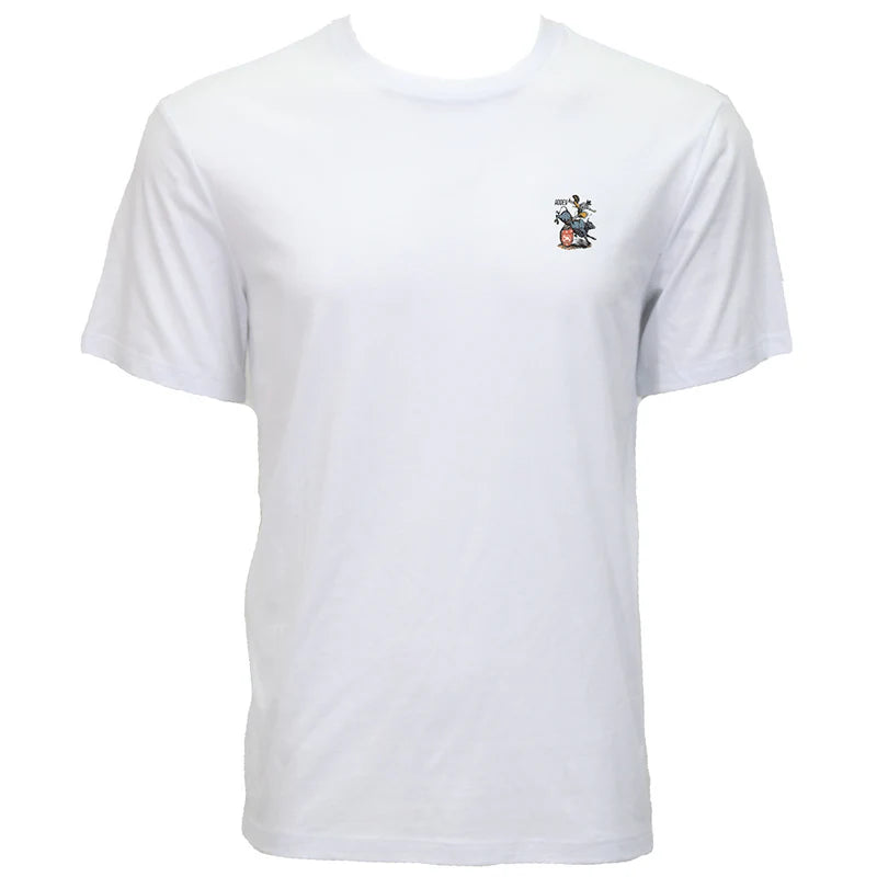 Men's Hooey "Prison Rodeo" T-shirt White with Multicolor Rodeo Graphic HT1893WH - Crazy House Western Wear