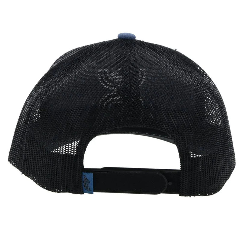 Men's Hooey "Sterling" Denim and Black Snapback 2206T-DEBK - Crazy House Western Wear