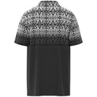 Men's Hooey "The Weekender" Grey with Black and White Aztec Polo HP034AZGY - Crazy House Western Wear